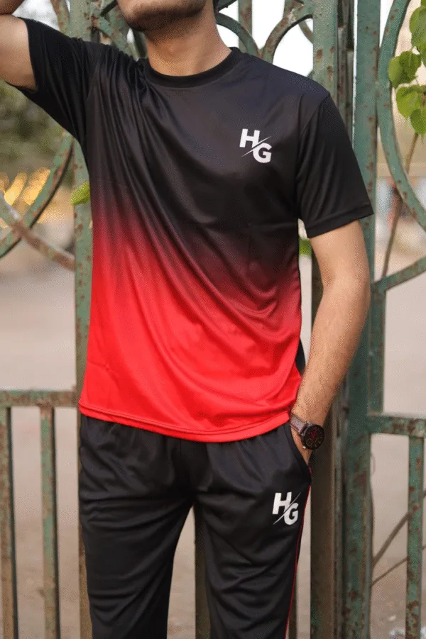 HG Red shaded Track suits