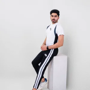HG White black Tracksuit