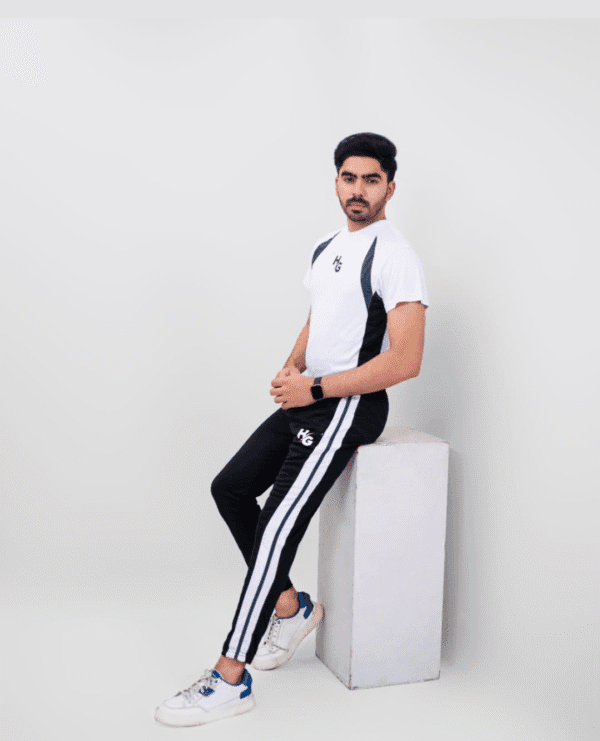 HG White black Tracksuit