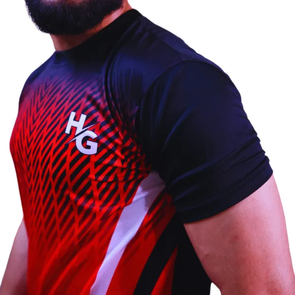 HG Red Gradient Track suit - Image 4