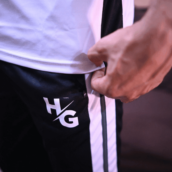 HG White black Tracksuit - Image 2